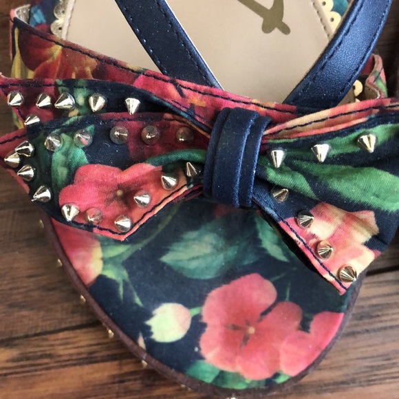 🌟HP!! Sam Edelman floral spike sandals - Picture 3 of 5